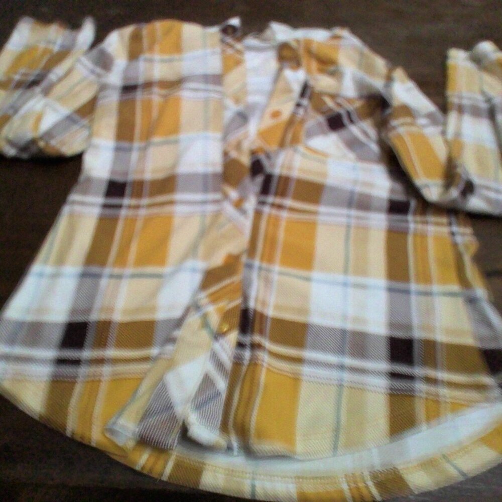 Girls L 14 No comment girls hooded flannel